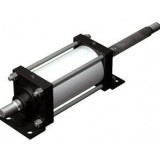 SMC cylinder Basic linear cylinders CS1 C(D)S1W*N, Air Cylinder, Double Acting, Double Rod (Non-lube)